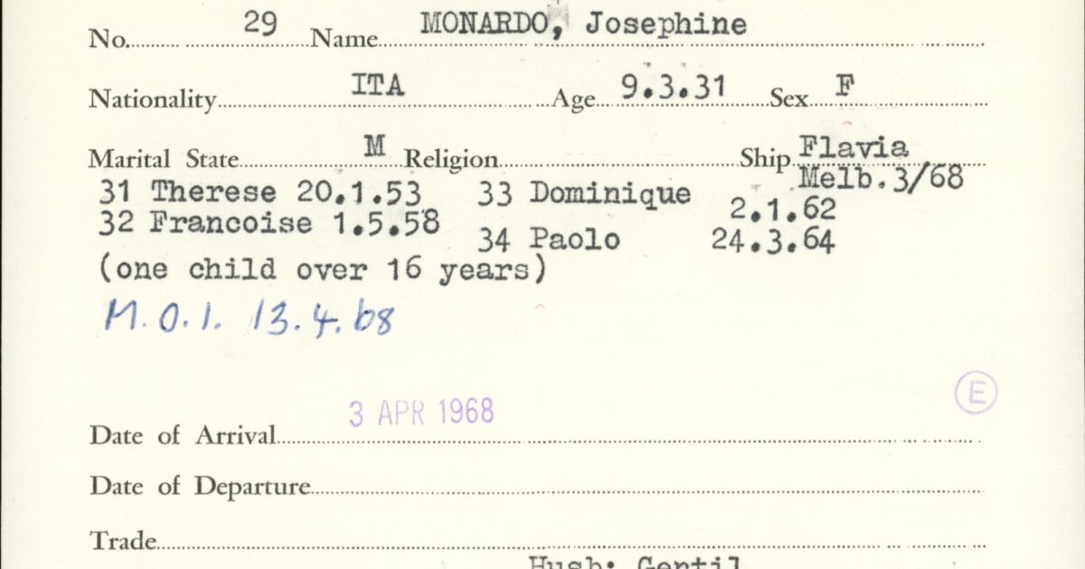 Bonegilla Migrant Experience