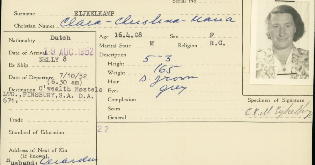 Bonegilla Migrant Experience